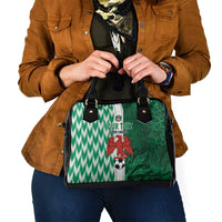 Custom Nigeria Football Shoulder Handbag Come On Super Eagles