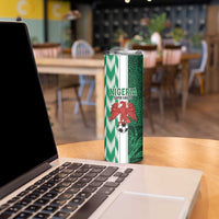 Custom Nigeria Football Skinny Tumbler Come On Super Eagles