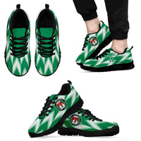 Custom Nigeria Football Sneakers Come On Super Eagles