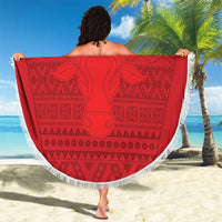 Custom Madagascar Football Beach Blanket Go Barea Go