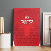 Custom Madagascar Football Canvas Wall Art Go Barea Go