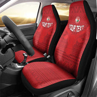 Custom Madagascar Football Car Seat Cover Go Barea Go