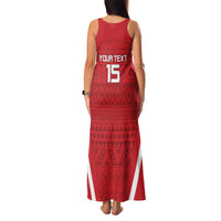 Custom Madagascar Football Family Matching Tank Maxi Dress and Hawaiian Shirt Go Barea Go