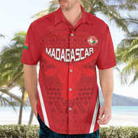 Custom Madagascar Football Hawaiian Shirt Go Barea Go