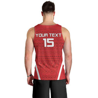 Custom Madagascar Football Men Tank Top Go Barea Go