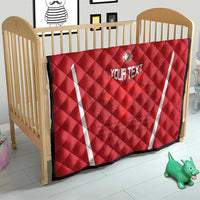Custom Madagascar Football Quilt Go Barea Go