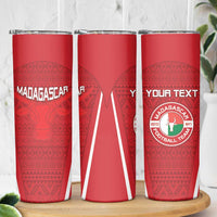 Custom Madagascar Football Skinny Tumbler Go Barea Go