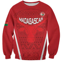 Custom Madagascar Football Sweatshirt Go Barea Go