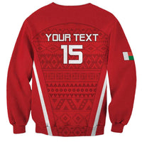 Custom Madagascar Football Sweatshirt Go Barea Go