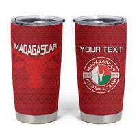 Custom Madagascar Football Tumbler Cup Go Barea Go