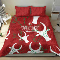 Custom Madagascar Football Bedding Set Alefa Barea