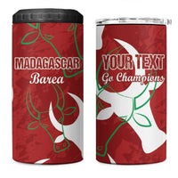 Custom Madagascar Football 4 in 1 Can Cooler Tumbler Alefa Barea