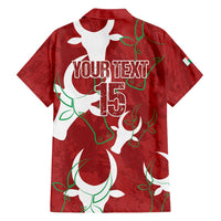 Custom Madagascar Football Family Matching Puletasi and Hawaiian Shirt Alefa Barea