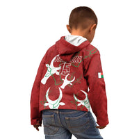 Custom Madagascar Football Kid Hoodie Alefa Barea