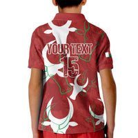 Custom Madagascar Football Kid Polo Shirt Alefa Barea