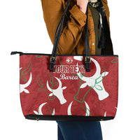 Custom Madagascar Football Leather Tote Bag Alefa Barea