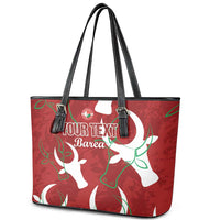 Custom Madagascar Football Leather Tote Bag Alefa Barea