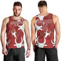 Custom Madagascar Football Men Tank Top Alefa Barea