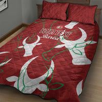 Custom Madagascar Football Quilt Bed Set Alefa Barea