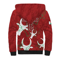 Custom Madagascar Football Sherpa Hoodie Alefa Barea