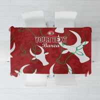 Custom Madagascar Football Tablecloth Alefa Barea