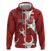 Custom Madagascar Football Zip Hoodie Alefa Barea