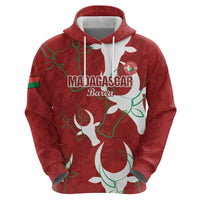 Custom Madagascar Football Zip Hoodie Alefa Barea