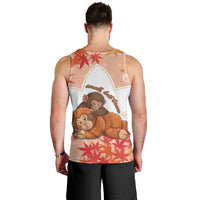 Cute Punch Monkey Men Tank Top Small But Bravo