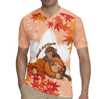 Cute Punch Monkey Rugby Jersey Small But Bravo