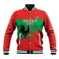 Personalised UNITA Angola Baseball Jacket Party Flag Style
