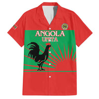 Personalised UNITA Angola Family Matching Short Sleeve Bodycon Dress and Hawaiian Shirt Party Flag Style