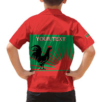 Personalised UNITA Angola Family Matching Summer Maxi Dress and Hawaiian Shirt Party Flag Style