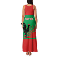 Personalised UNITA Angola Family Matching Tank Maxi Dress and Hawaiian Shirt Party Flag Style