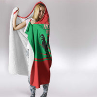 UNITA Angola Hooded Blanket Party Flag Style