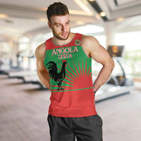 Personalised UNITA Angola Men Tank Top Party Flag Style