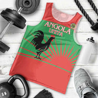 Personalised UNITA Angola Men Tank Top Party Flag Style