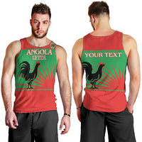 Personalised UNITA Angola Men Tank Top Party Flag Style
