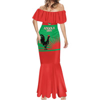 Personalised UNITA Angola Mermaid Dress Party Flag Style