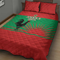 UNITA Angola Quilt Bed Set Party Flag Style