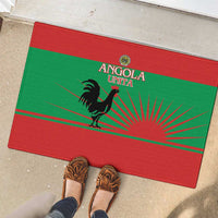 UNITA Angola Rubber Doormat Party Flag Style