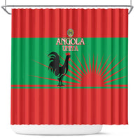 UNITA Angola Shower Curtain Party Flag Style