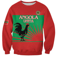 Personalised UNITA Angola Sweatshirt Party Flag Style