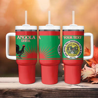 Personalised UNITA Angola Tumbler With Handle Party Flag Style