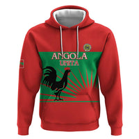 Personalised UNITA Angola Zip Hoodie Party Flag Style