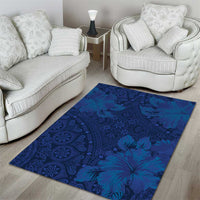 Hibiscus Mix ShweShwe African Pattern Area Rug - Wonder Print Shop