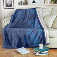 Hibiscus Mix ShweShwe African Pattern Blanket - Wonder Print Shop