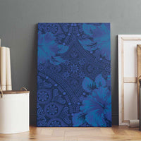 Hibiscus Mix ShweShwe African Pattern Canvas Wall Art - Wonder Print Shop