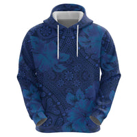 Hibiscus Mix ShweShwe African Pattern Hoodie - Wonder Print Shop
