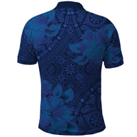Hibiscus Mix ShweShwe African Pattern Polo Shirt - Wonder Print Shop