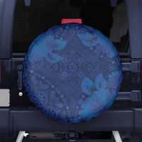 Hibiscus Mix ShweShwe African Pattern Spare Tire Cover - Wonder Print Shop